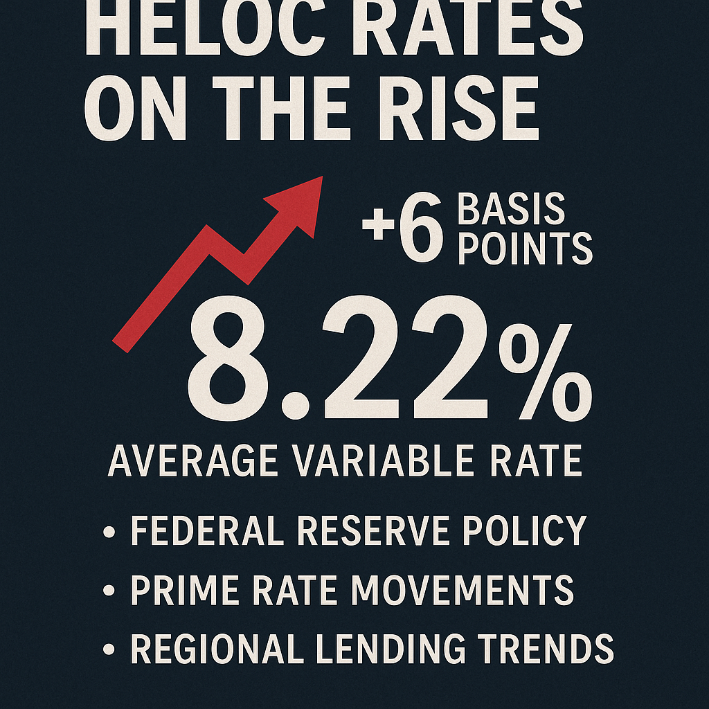 HELOC Rates Tick Up Slightly